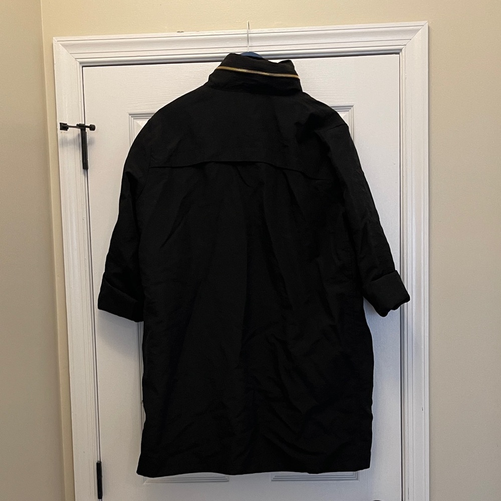 Jones New York Black Utility Jacket with Gold Details - Picture 9 of 10